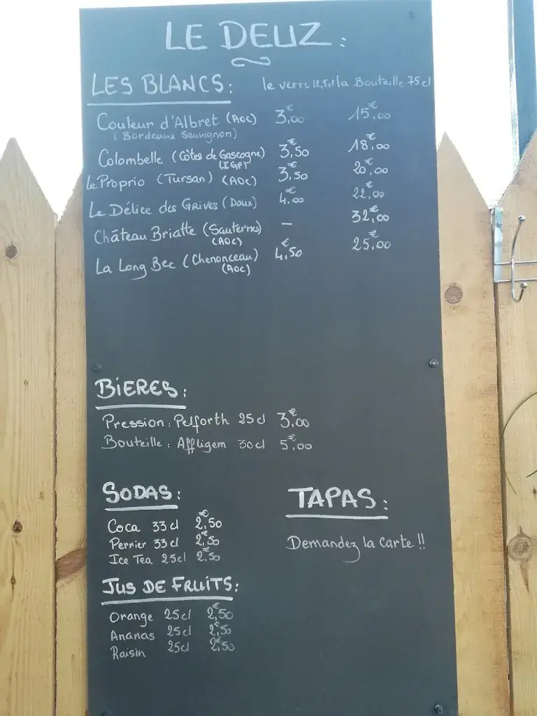 Menu_LE DEUZ_Vieux-Boucau-les-Bains_image_1