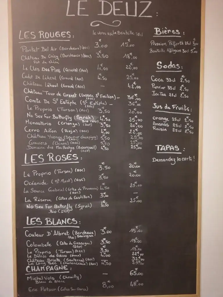 Menu_LE DEUZ_Vieux-Boucau-les-Bains_image_2
