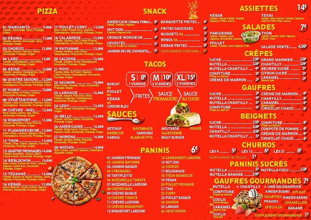 Menu_Chez Alex vieux boucau_Vieux-Boucau-les-Bains_image_1