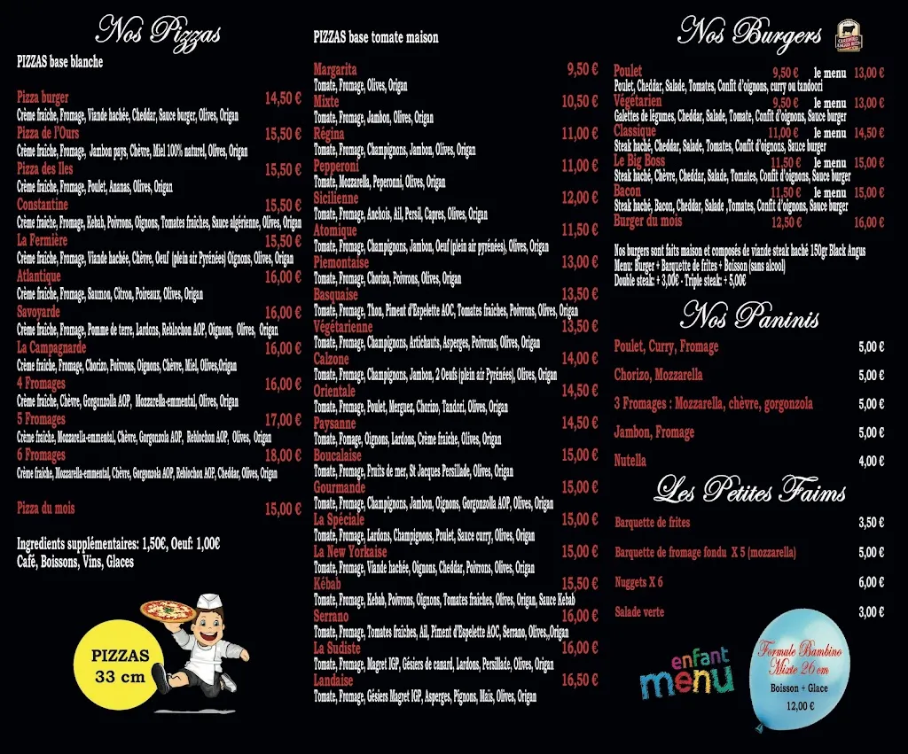 Menu_Pizza Gourmande_Vieux-Boucau-les-Bains_image_1