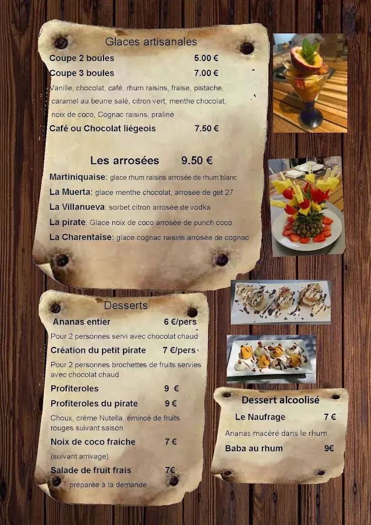 Menu_Le Repaire du Pirate - Restaurant Bourcefranc_Bourcefranc-le-Chapus_image_2
