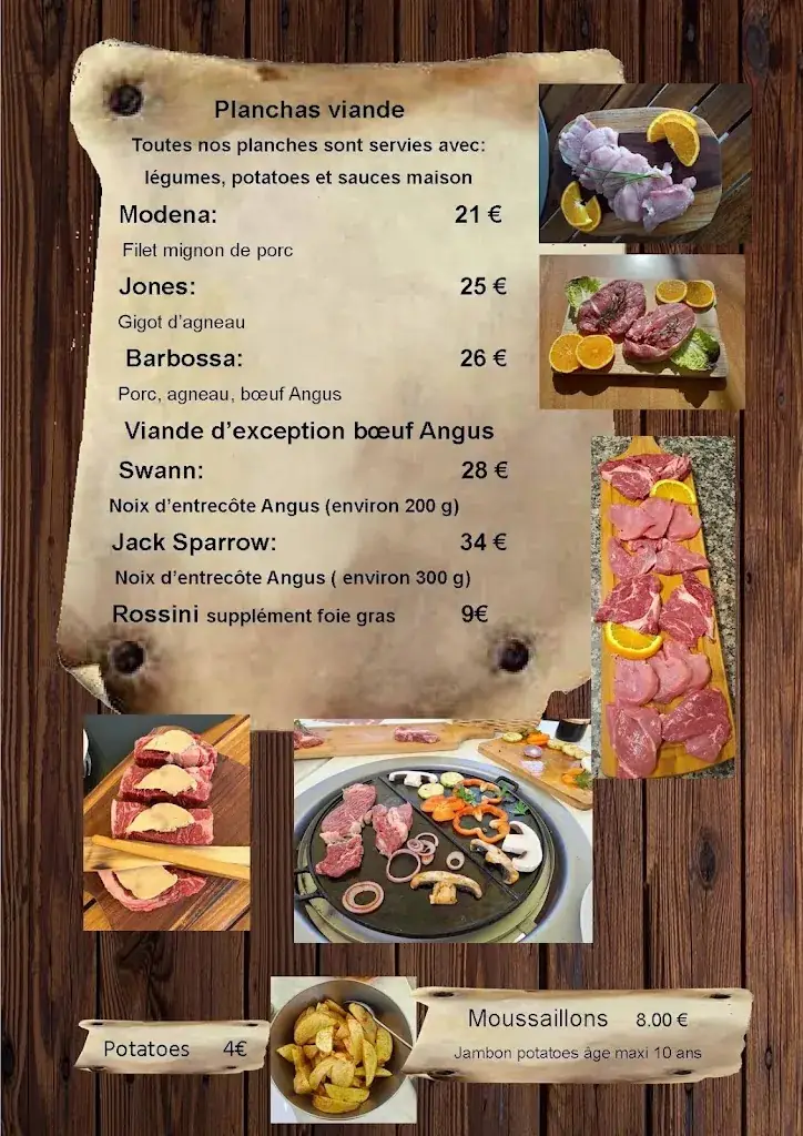 Menu_Le Repaire du Pirate - Restaurant Bourcefranc_Bourcefranc-le-Chapus_image_4