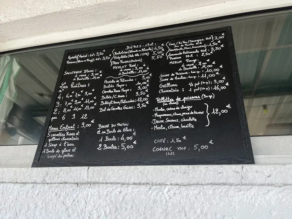 Menu_Bar à Huîtres Le Møllin par l'huître de la Pointe_Bourcefranc-le-Chapus_image_3