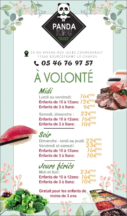 Menu_Panda King_Bourcefranc-le-Chapus_image_2