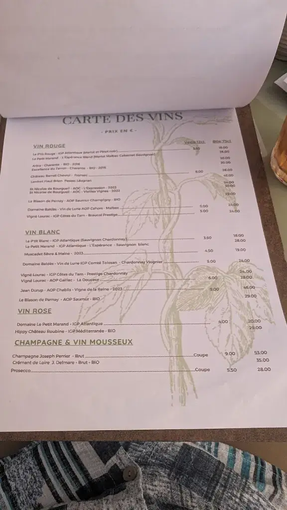 Menu_Le Champlain_Marennes-Hiers-Brouage_image_1