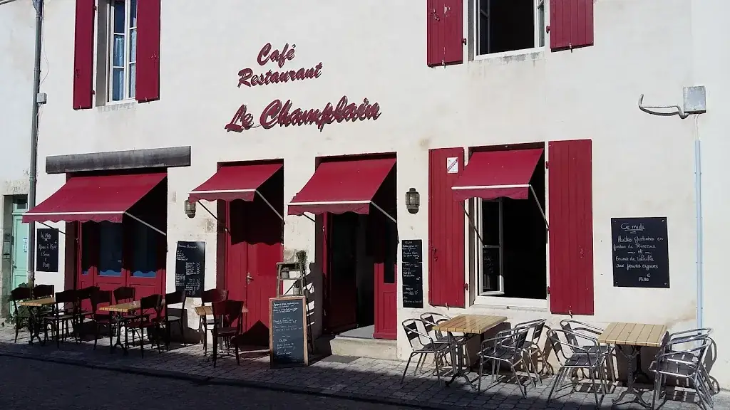 Le Champlain restaurant in Marennes-Hiers-Brouage