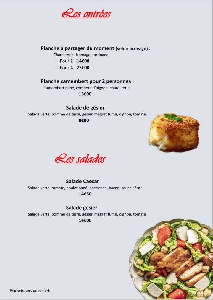 Menu_Chez Nathalie_Bourganeuf_imagen_2