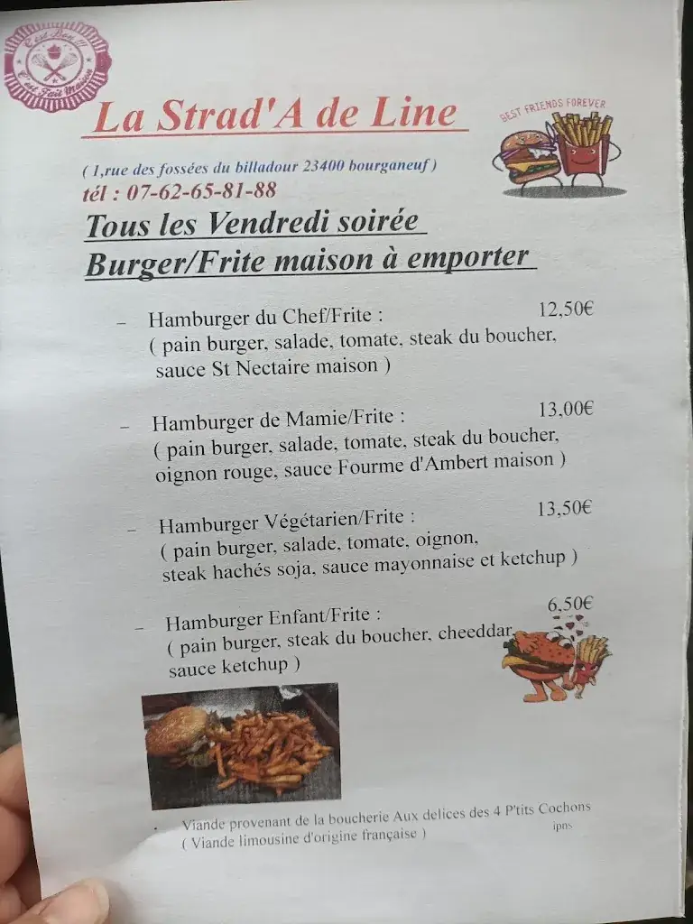 Menu_La StradA de Line_Bourganeuf_image_1