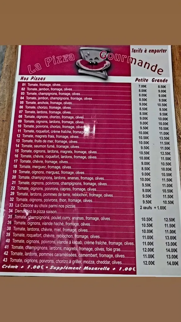 Menu_La Pizza Gourmande_Branne_image_1