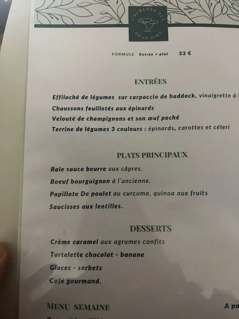 Menu_L'Auberge des 2 Pins_Motte_image_4