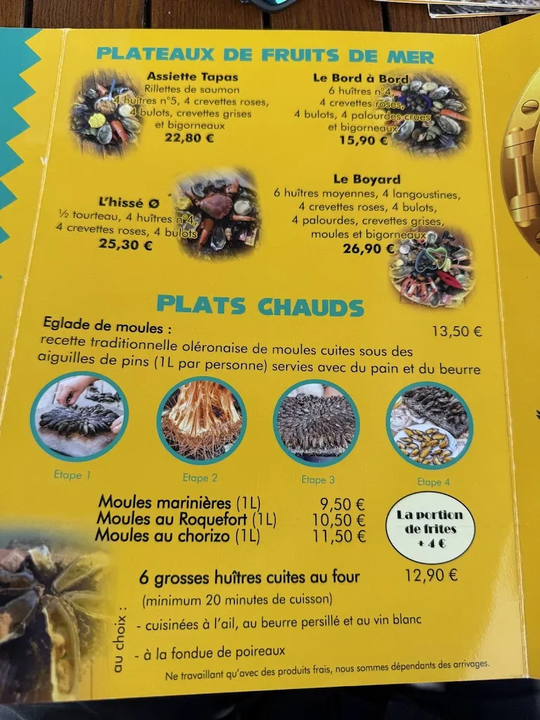 Menü_Bord à bord_Saint-Georges-d'Oléron_Bild_1