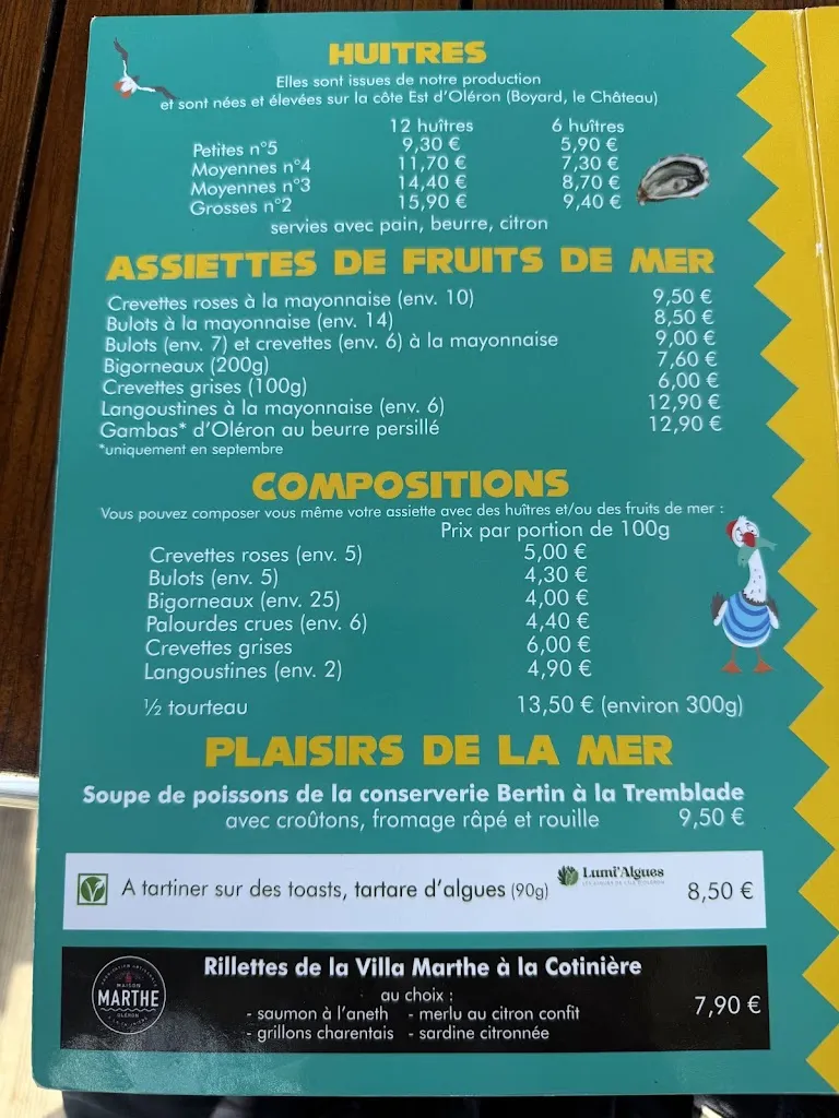 Menü_Bord à bord_Saint-Georges-d'Oléron_Bild_3