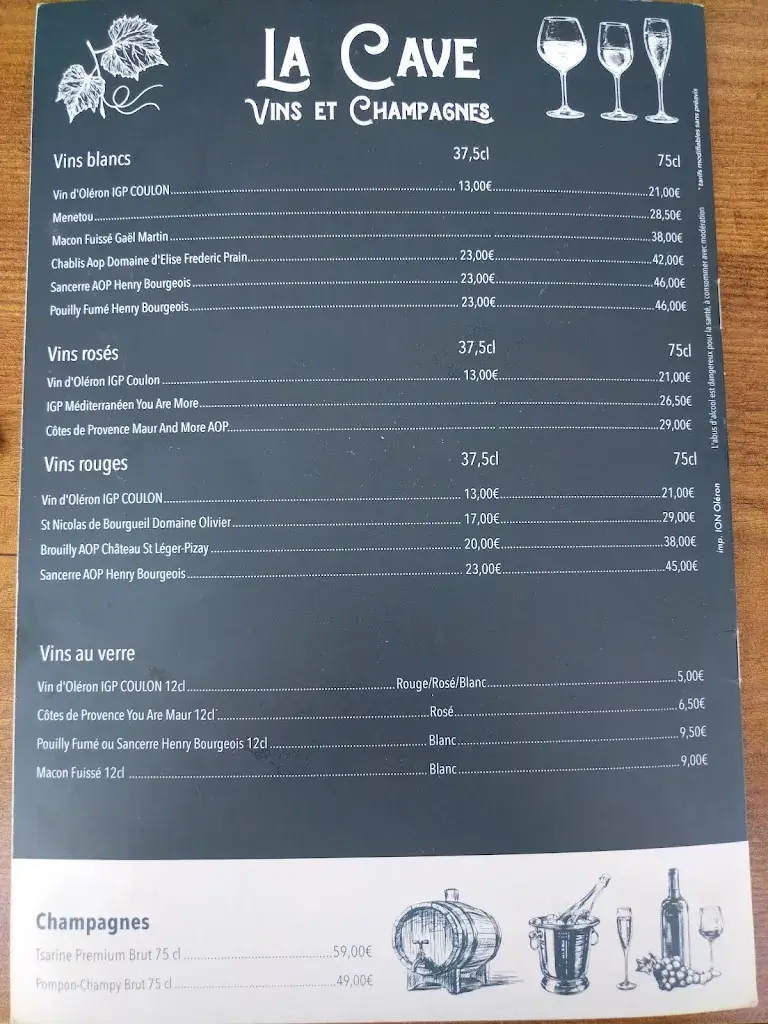 Menu_Jules et Julie_Saint-Georges-d'Oléron_image_2