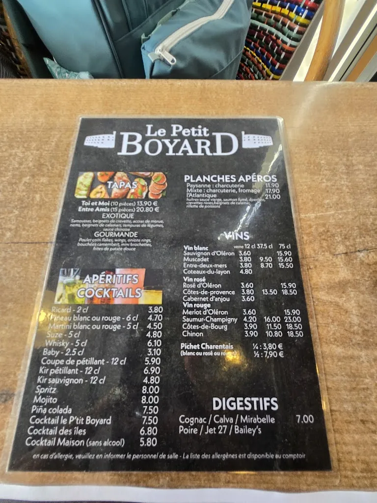 Le Petit Boyard ristorante a Boyardville