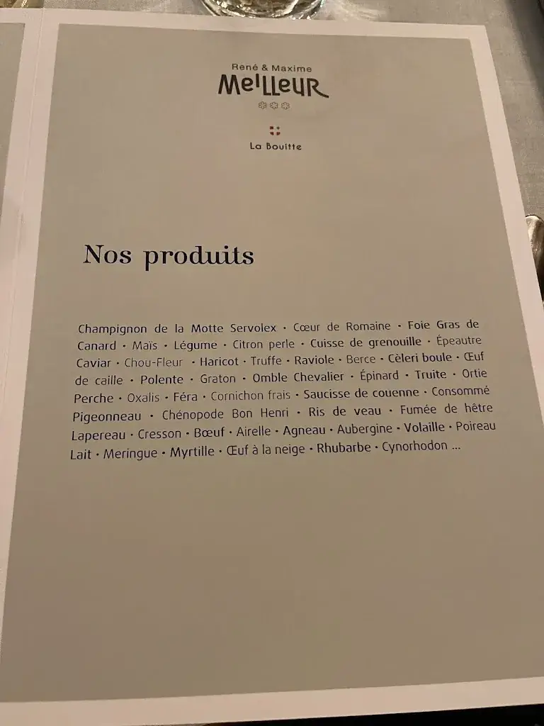 Menu_Restaurant La Bouitte_Belleville_image_3