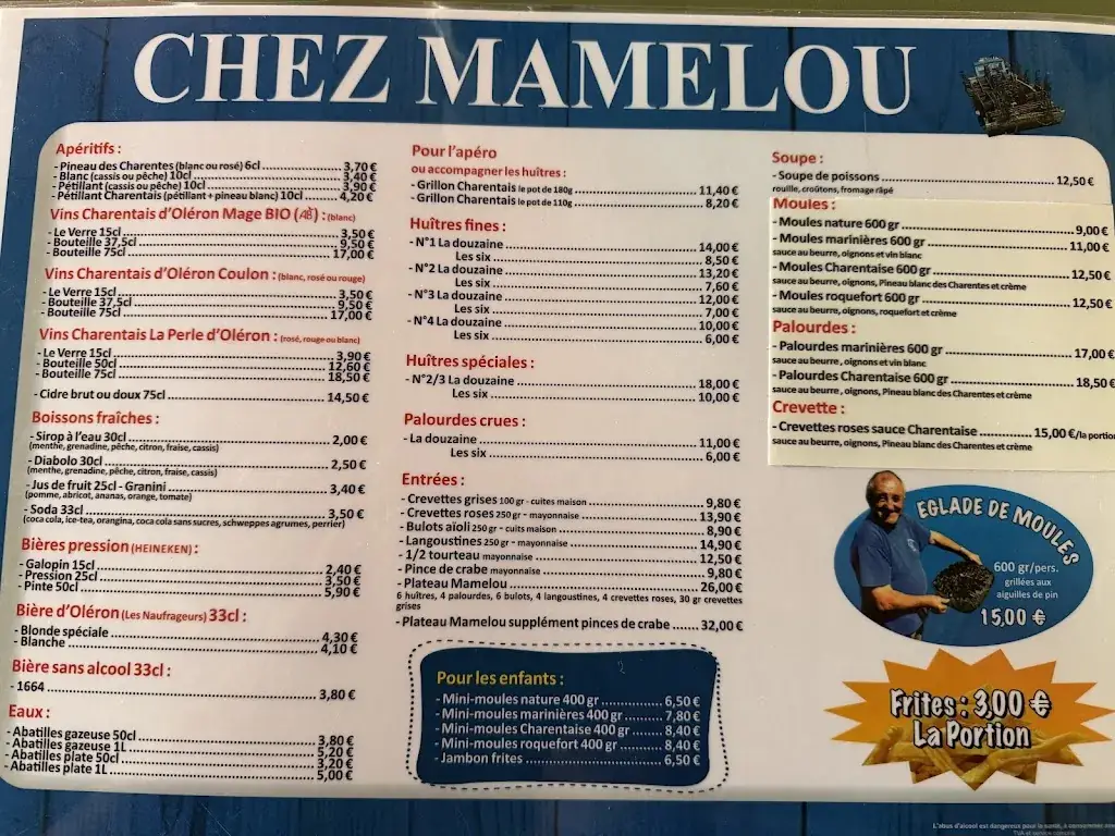 Menu_Chez Mamelou_Dolus-d'Oléron_image_2