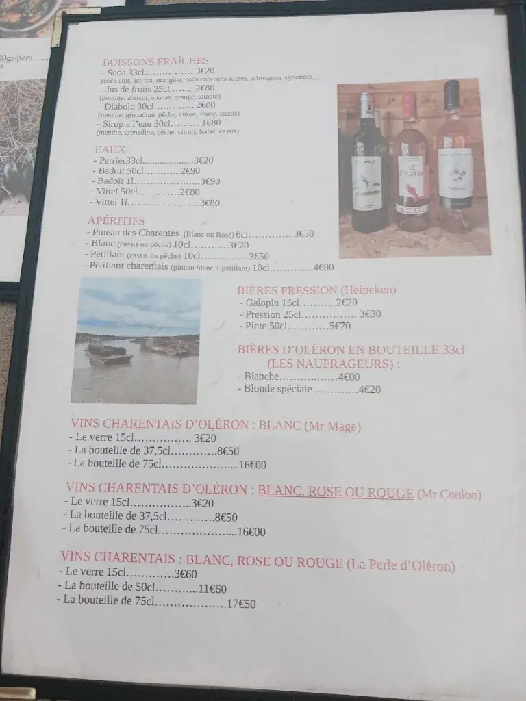 Menu_Chez Mamelou_Dolus-d'Oléron_image_3