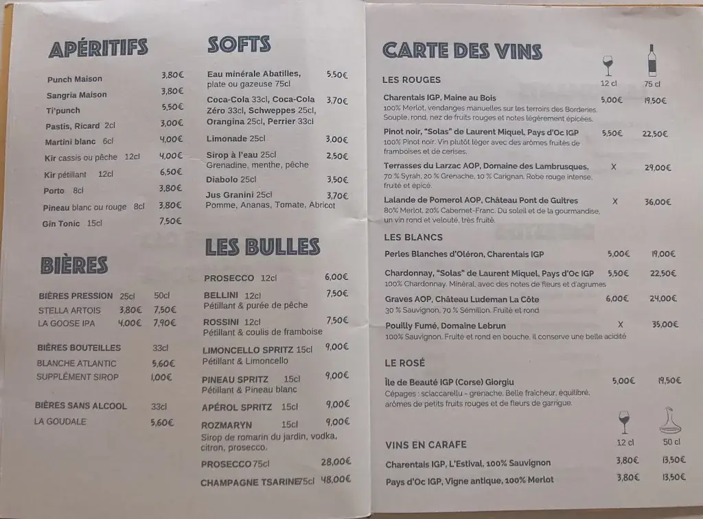LE MARAIS QUI FUME_Saint-Pierre-d'Oléron_menu_image_1