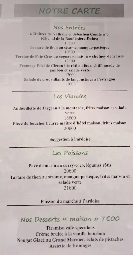 Menu_La Pergola_Saint-Pierre-d'Oléron_image_1