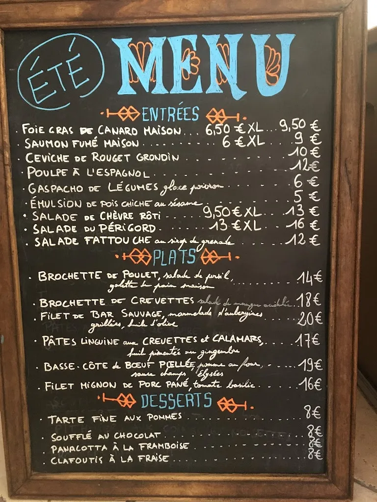 Menu_Auberge le Saint-Pierre_Saint-Pierre-d'Oléron_image_2