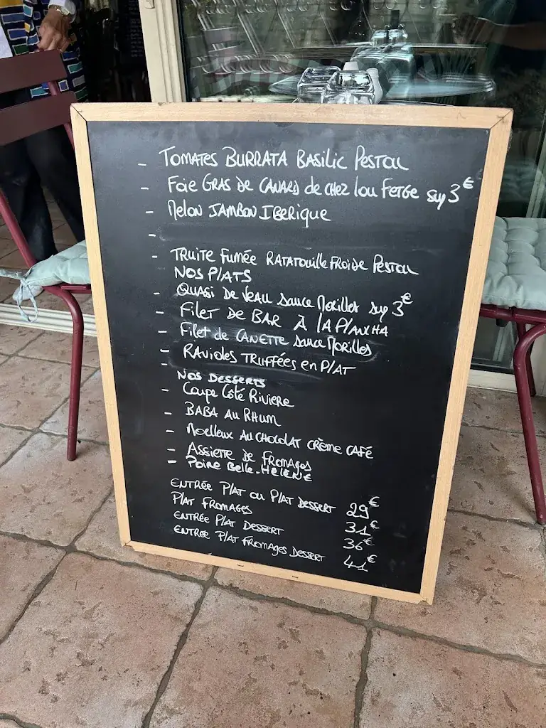 Menu_Restaurant Côté Rivière_Périgord_image_4