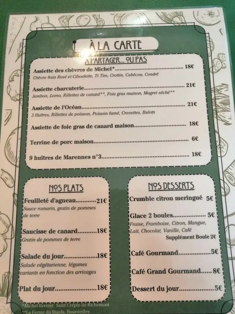 Menu_Rosé et Ciboulette_Brantôme_image_1
