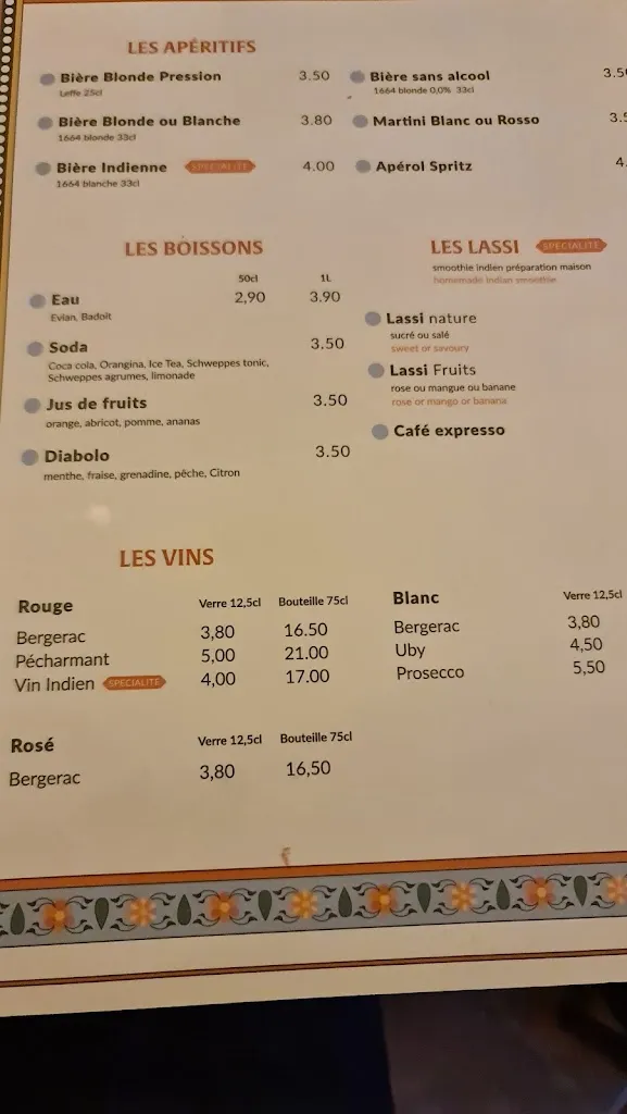 Menu_LE KASHMIR_Périgord_immagine_2
