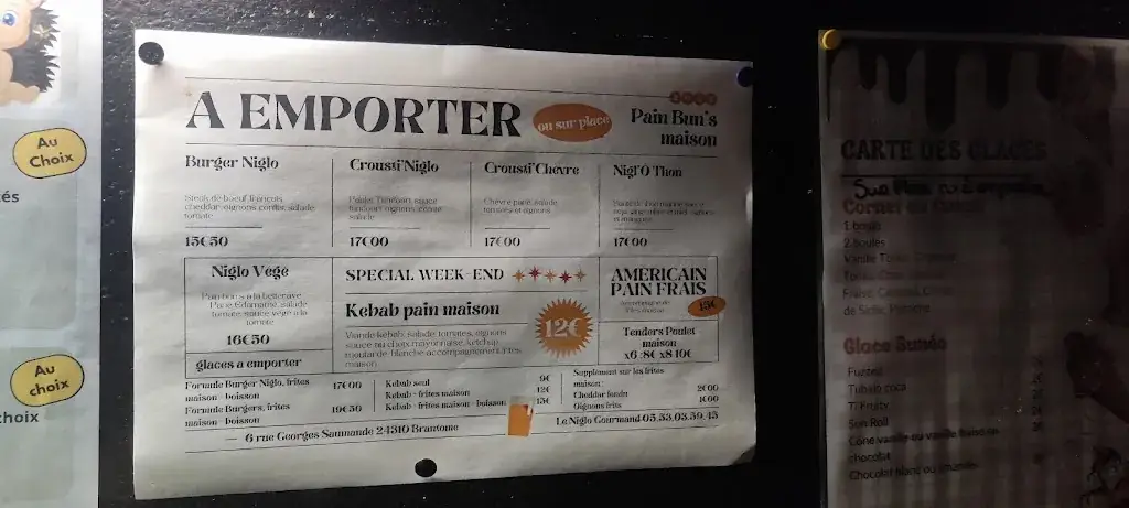 Menu_Le Niglo Gourmand_Périgord_image_2