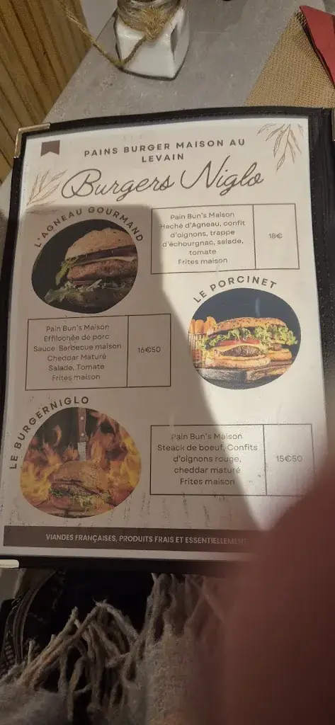 Menu_Le Niglo Gourmand_Périgord_image_4