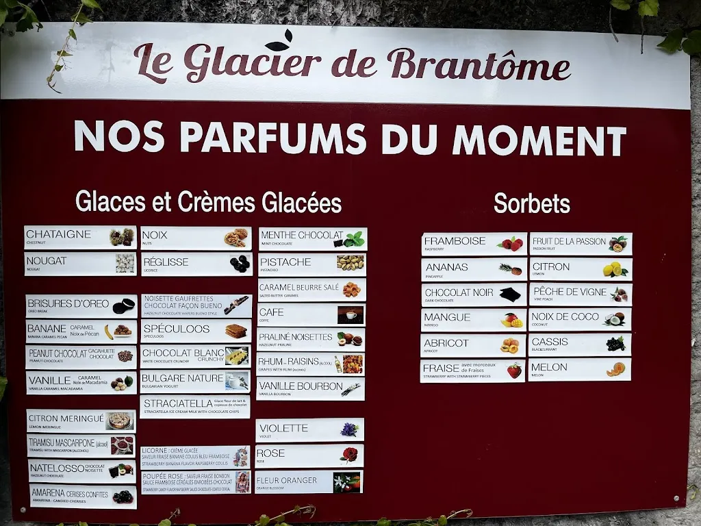 Menu_Le Glacier de Brantôme_Périgord_image_3