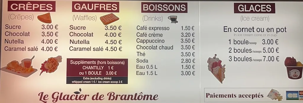 Menu_Le Glacier de Brantôme_Périgord_image_4