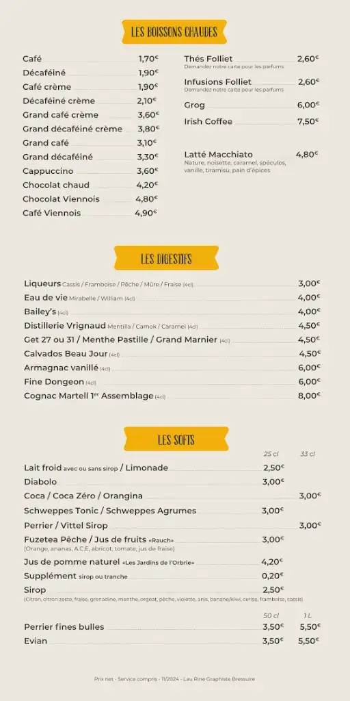 Menu_LES CLOITRES_Bressuire_image_4