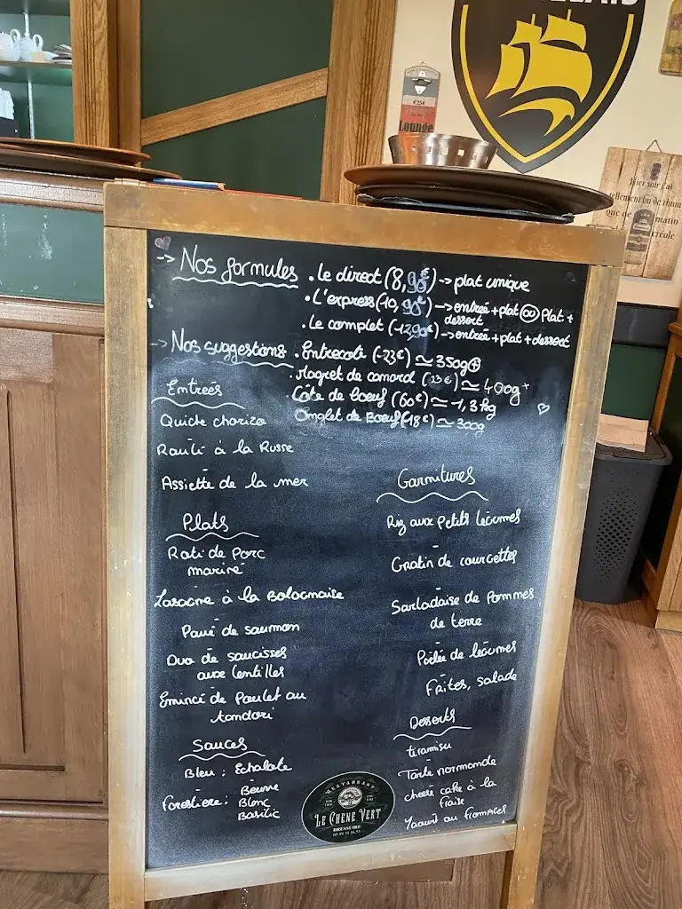 Menu_Le Chene Vert_Bressuire_immagine_1