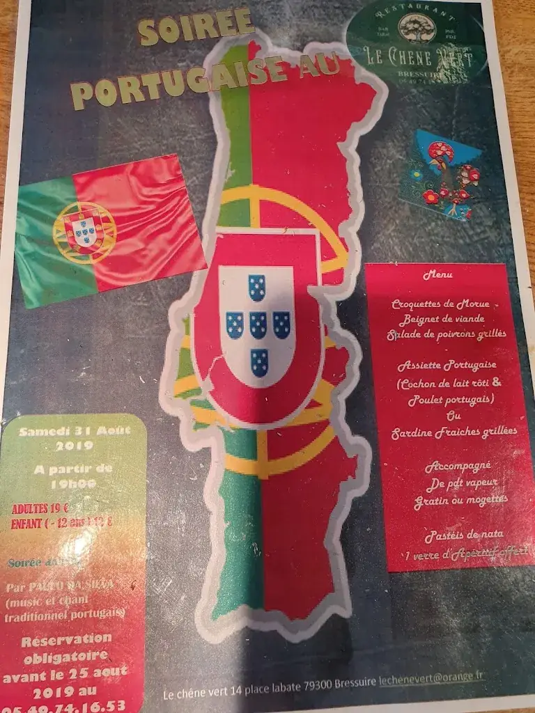 Menu_Le Chene Vert_Bressuire_immagine_3