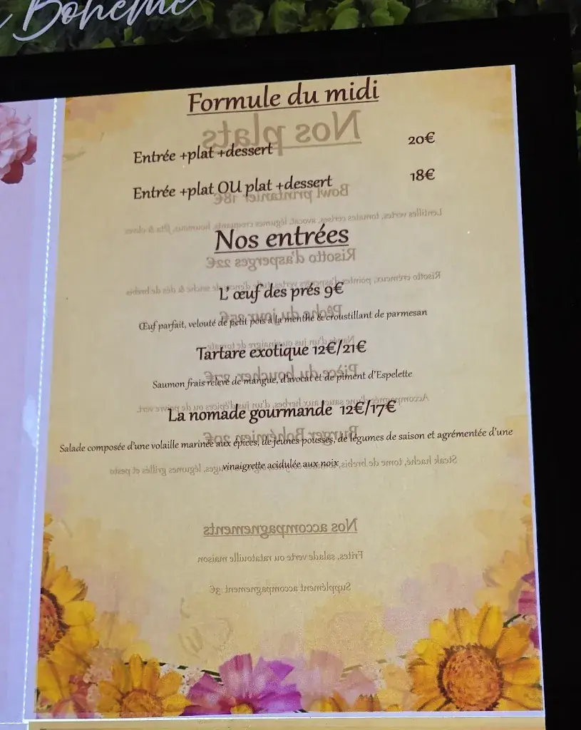 Menu_La Bohème_Motte-Servolex_image_2