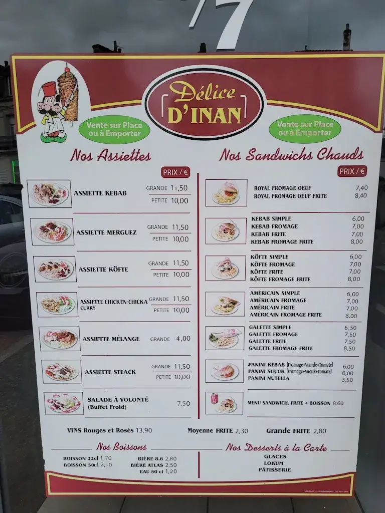 Menu_Delice D'inan_Bressuire_image_3