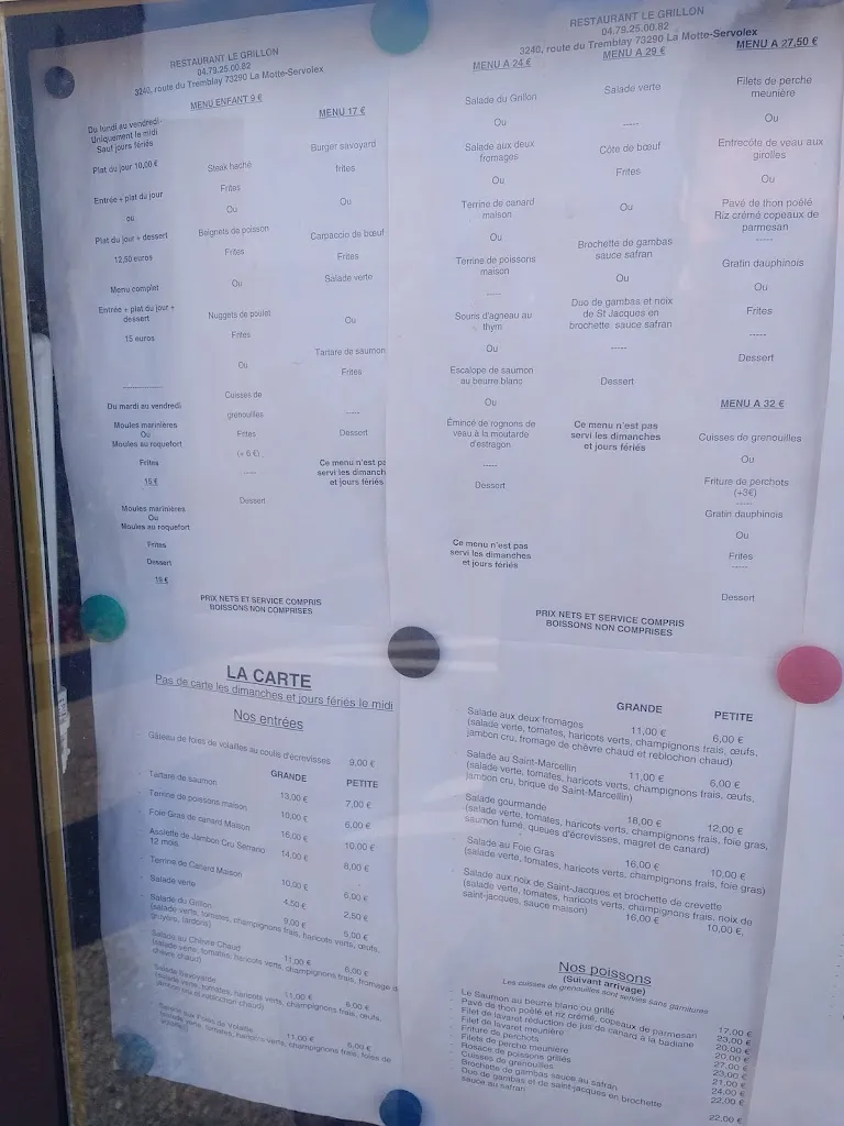 Menu_Restaurant le Grillon_Motte-Servolex_image_2