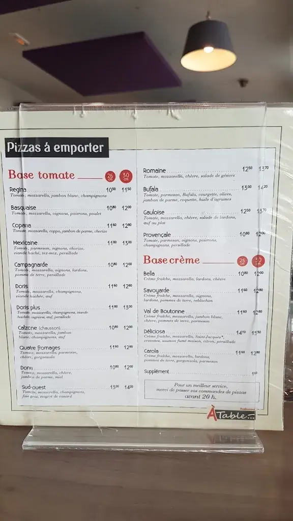 Menu_Restaurant à Table_Brioux-sur-Boutonne_immagine_2