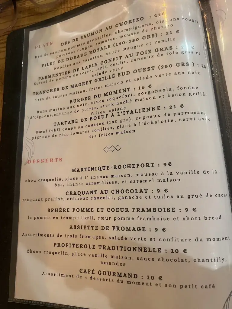 Menu_Restaurant L'Art Doise_Mer_image_2