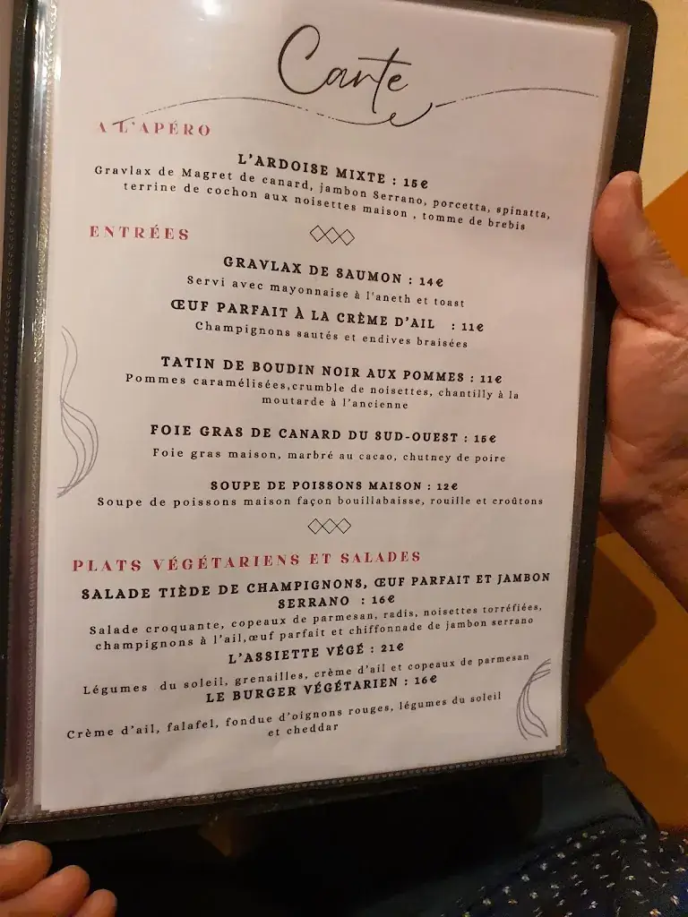 Menu_Restaurant L'Art Doise_Mer_image_3