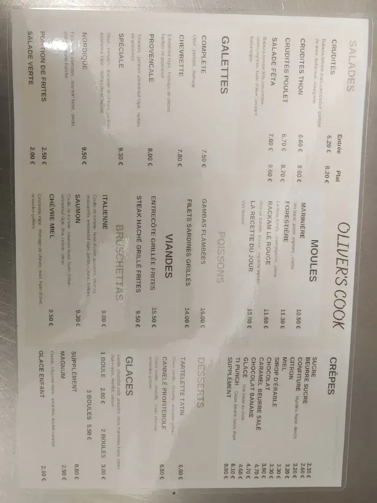 Menu_Oliver's Cook_Rochefort_image_1