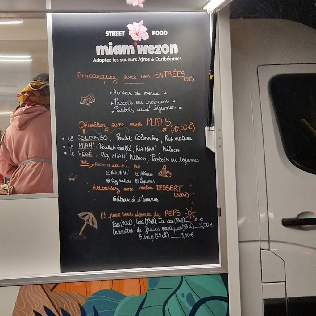 Menü_Miam'Wezon Food truck Africain Antillais_Breuillet_Bild_2