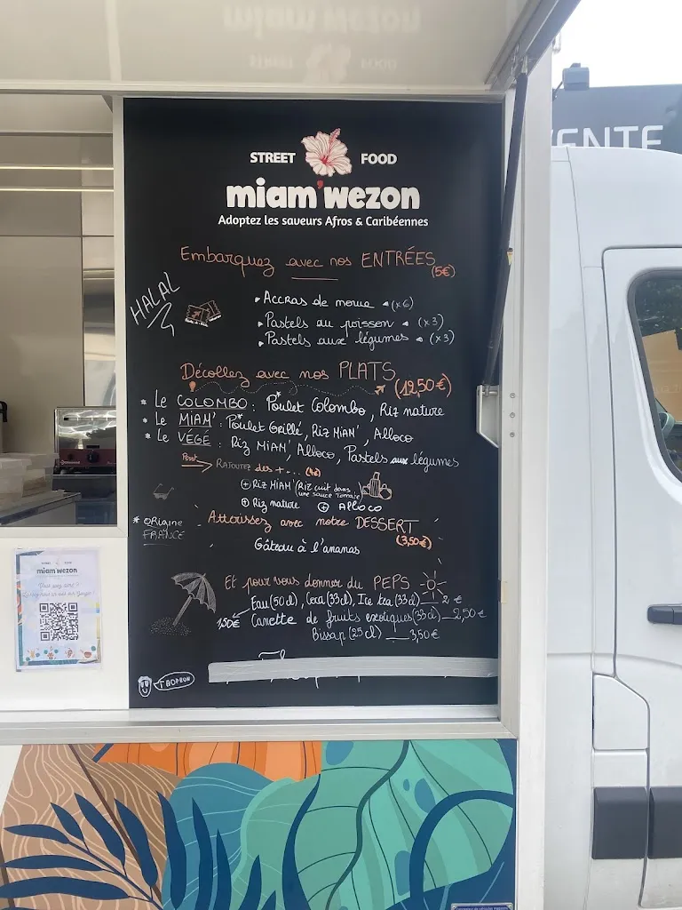 Menü_Miam'Wezon Food truck Africain Antillais_Breuillet_Bild_4