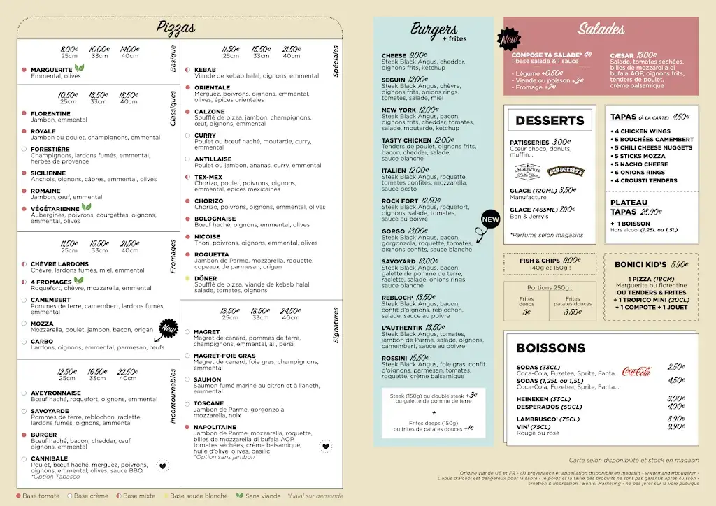 Menu_Pizza Bonici Breuillet_Breuillet_image_1