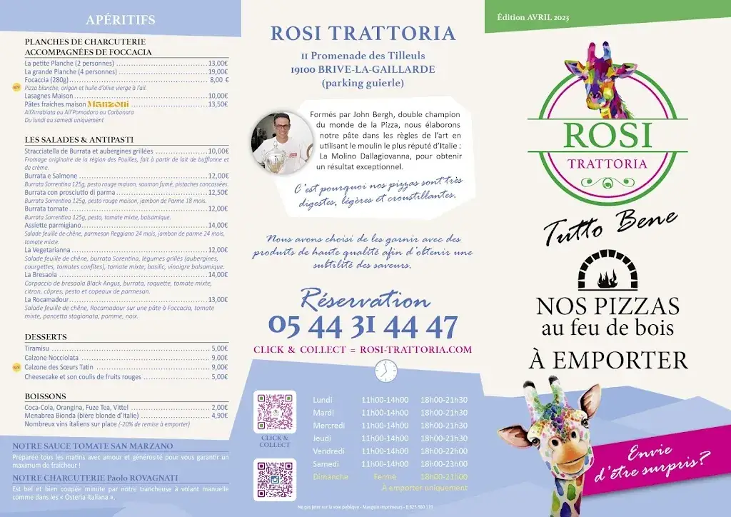 Menu_Rosi Trattoria_Brive-la-Gaillarde_image_2