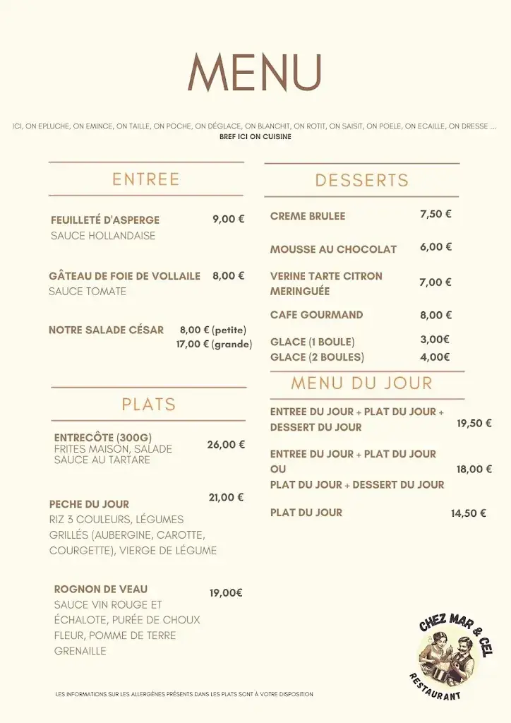 Chez Mar et Cel - Restaurant restaurant in Motte-Servolex