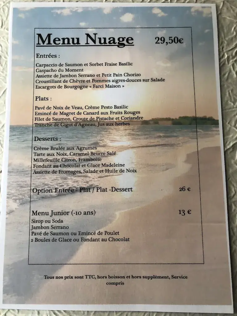 Menu_Le Nuage_Brive-la-Gaillarde_image_2