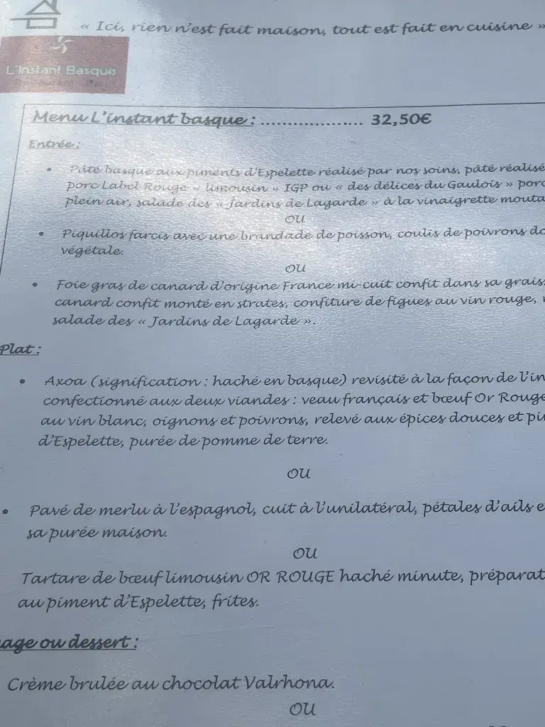 Menu_L'Instant Basque_Brive-la-Gaillarde_image_1