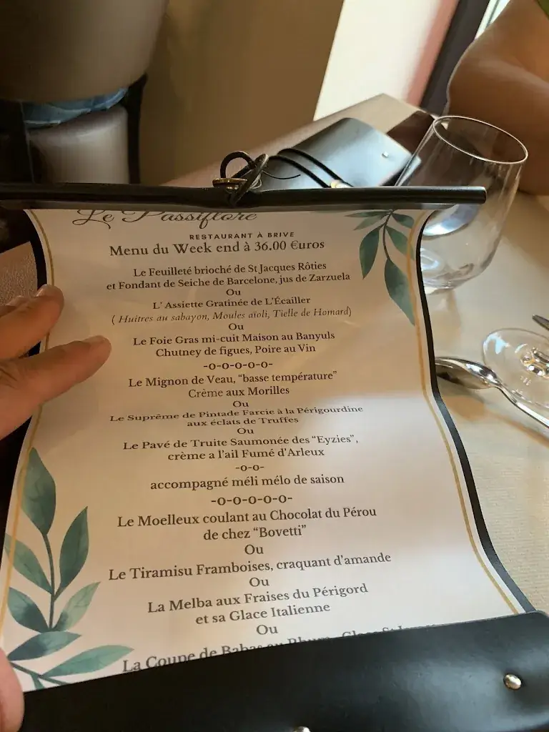 Menu_Le Passiflore_Brive-la-Gaillarde_imagen_2