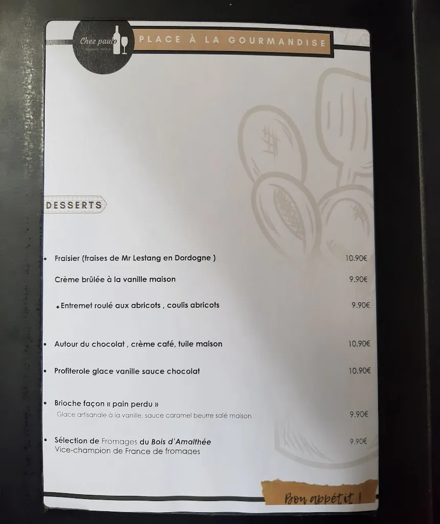 Menu_Chez Paulo_Brive-la-Gaillarde_image_1